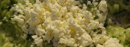 нежные оладьи из цукини с фетой. Шаг 3