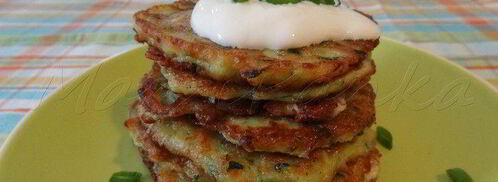 нежные оладьи из цукини с фетой. Шаг 7