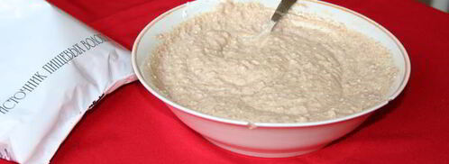 низкокалорийные оладьи с пшеничными отрубями. Шаг 5