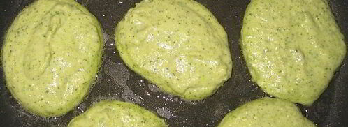 оладики из брокколи. Шаг 4