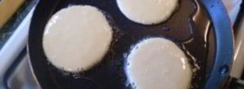 оладушки на кислом кефире. Шаг 6