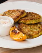 Оладушки с кабачками