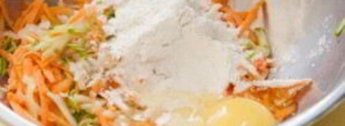 оладушки с кабачками. Шаг 4