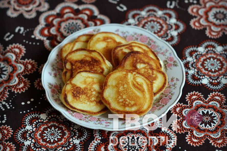 Рецепт оладушки