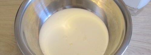 оладьи без яиц с ягодами. Шаг 5