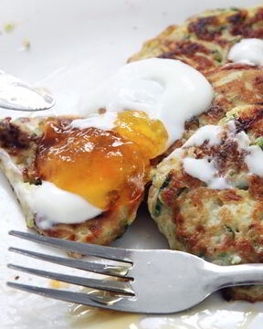 Оладьи из кабачка