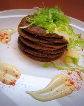 Оладьи из куриной печени