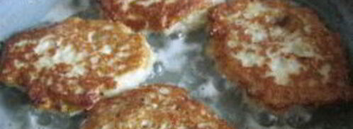 оладьи из мясного фарша. Шаг 3