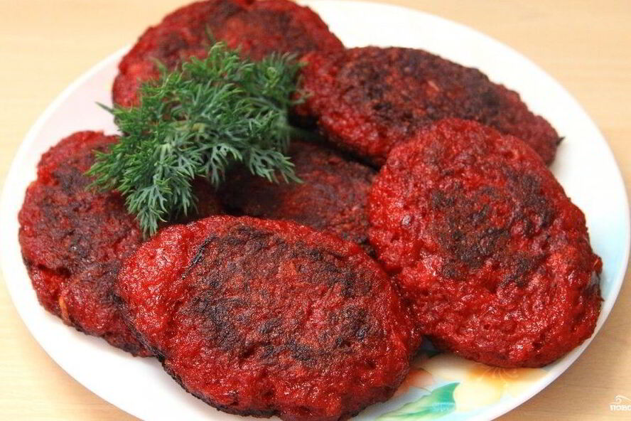 Рецепт оладий иза свекл