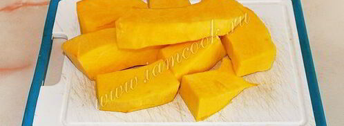 оладьи из вареной тыквы. Шаг 4