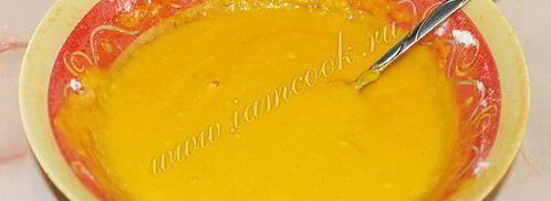 оладьи из вареной тыквы. Шаг 8