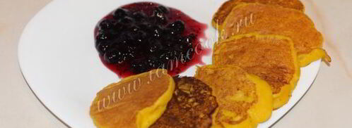 оладьи из вареной тыквы. Шаг 12