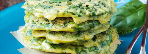 оладьи из зелени. Шаг 6