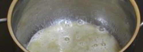 оладьи на дрожжах и кефире. Шаг 4