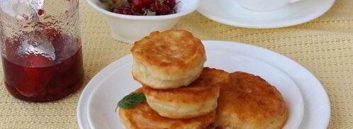 оладьи на ряженке без яиц. Шаг 8