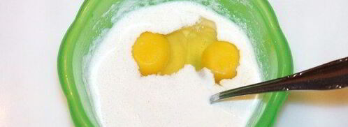 оладьи с куриным паштетом. Шаг 2