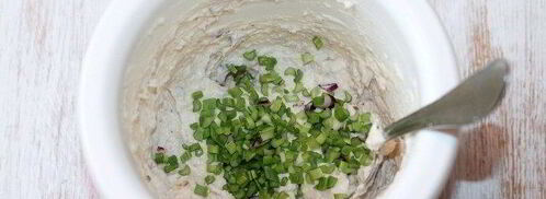 оладьи с куриным паштетом. Шаг 7