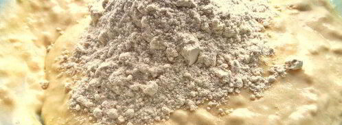 оладьи с шоколадно-ягодной добавкой. Шаг 3