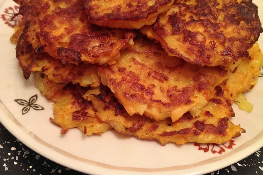 Рецепт овощные оладушки