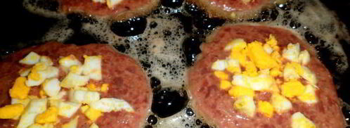 печеночные оладьи с припеком. Шаг 5