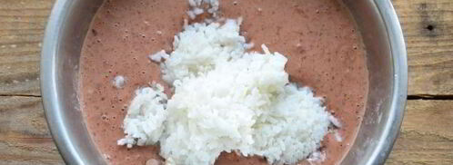 печеночные оладьи с рисом рыжики. Шаг 6