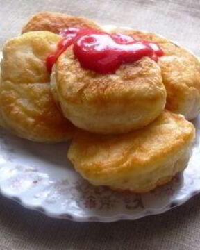 Постные оладушки