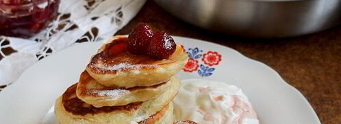 пышные оладьи на кислом молоке с дрожжами. Шаг 10