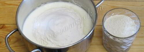 пышные оладьи на кислом молоке. Шаг 4