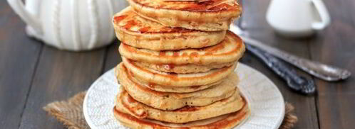 пышные оладьи на молоке без дрожжей. Шаг 11