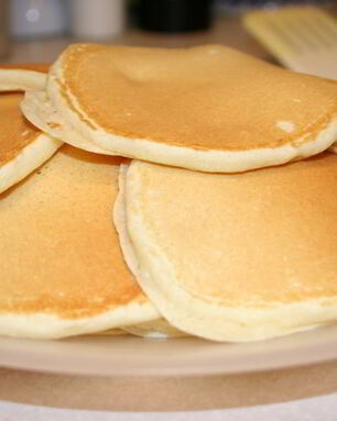 Пышные оладьи на молоке