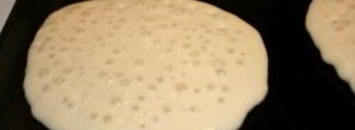 пышные оладьи на молоке. Шаг 2