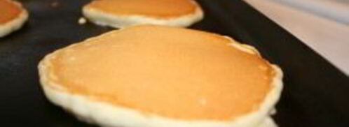 пышные оладьи на молоке. Шаг 3