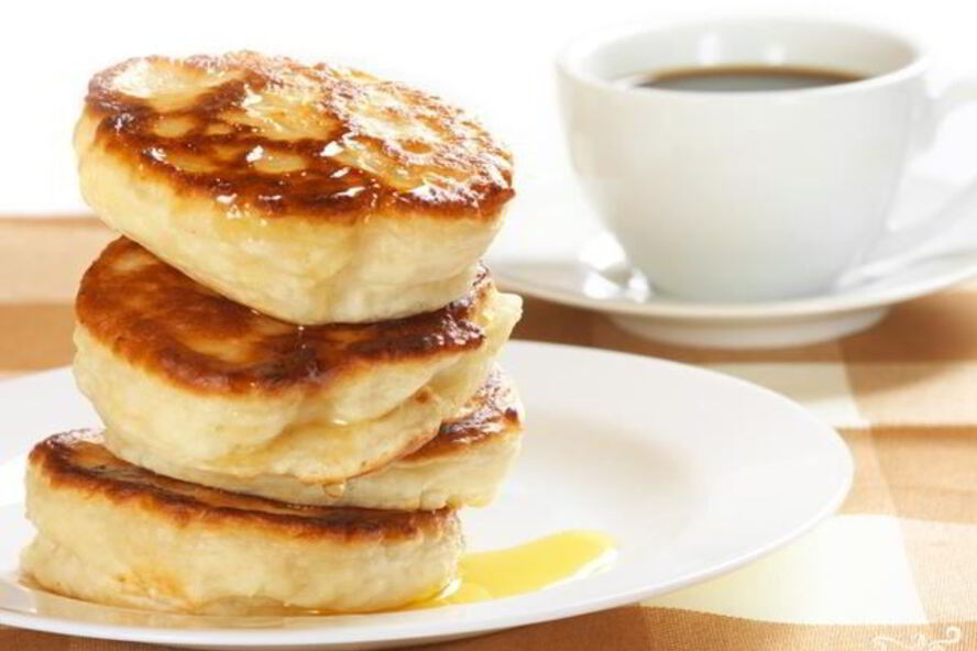 Рецепт пышные яблочные оладьи