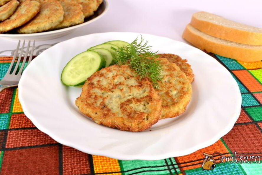 Рецепт рыбные оладьи с творогом