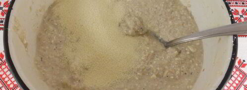 рыбные оладьи с творогом. Шаг 5