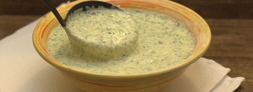 шпинатные оладьи с семгой. Шаг 4