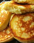 Творожные оладьи на сметане