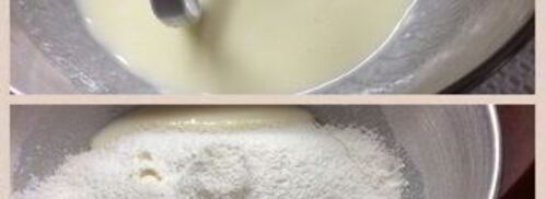 творожные оладьи с яблоками. Шаг 4