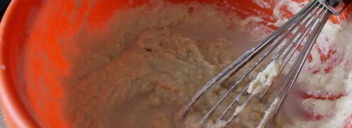 заварные дрожжевые оладьи на молоке. Шаг 4