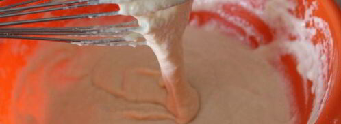 заварные дрожжевые оладьи на молоке. Шаг 5