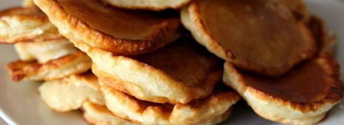 заварные дрожжевые оладьи на молоке. Шаг 8