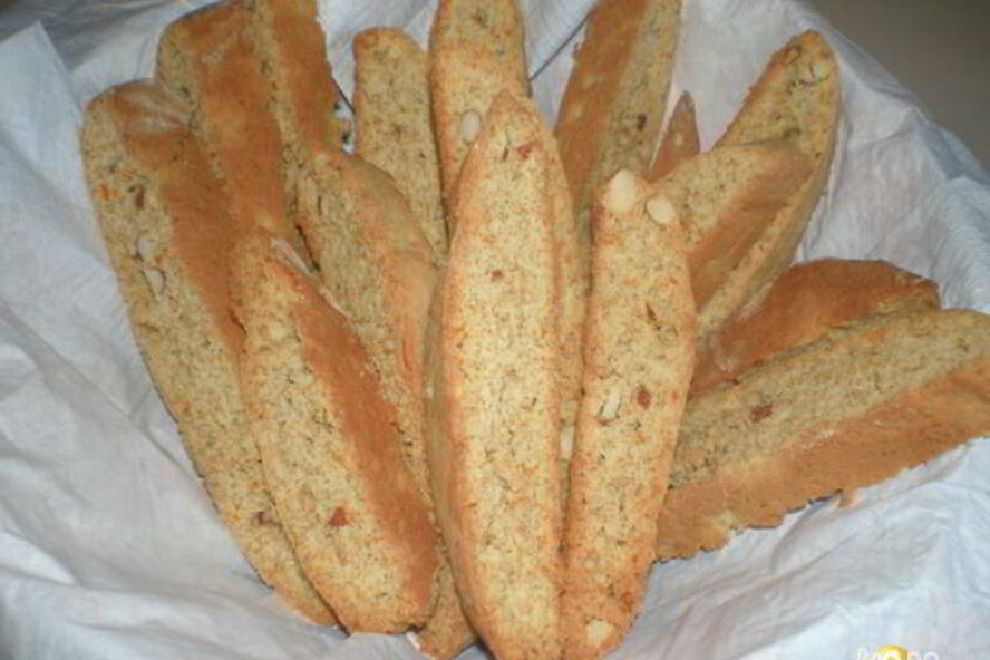 Рецепт бискотти миндальное с амаретто