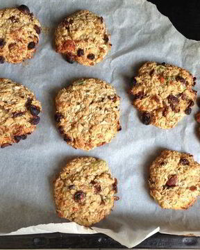 Диетическое печенье из овсяных хлопьев