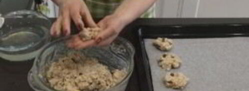 домашнее овсяное печенье без муки. Шаг 6