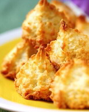 Французское кокосовое печенье