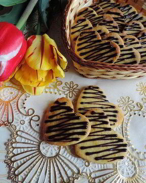 Изысканное песочное печенье