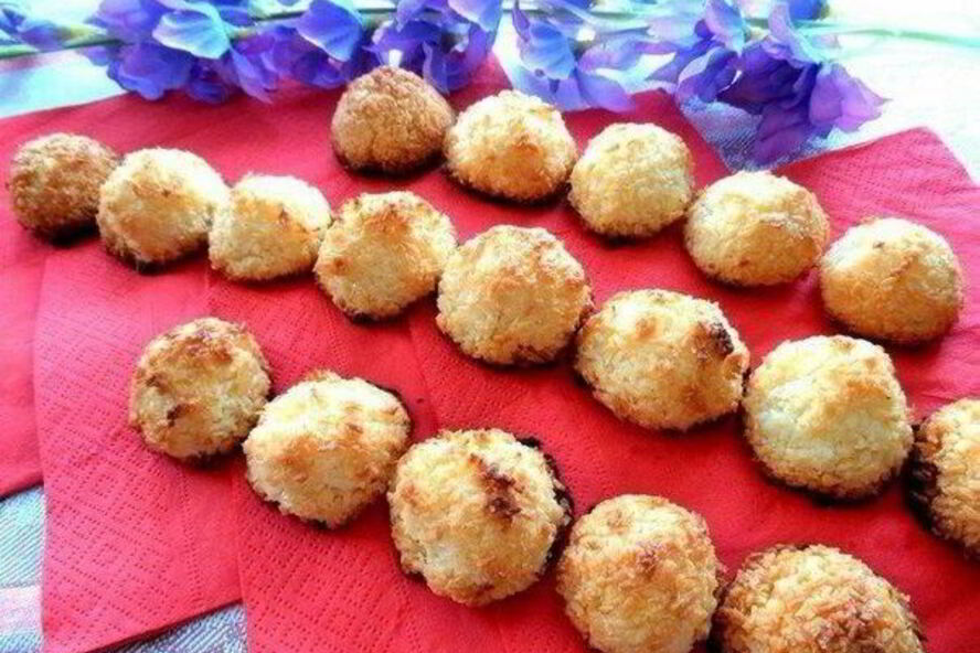 Рецепт кокосовое печенье