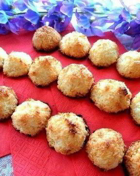 Кокосовое печенье