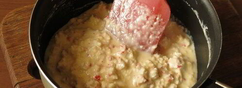 крекеры с крабовыми палочками. Шаг 6