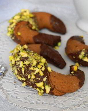 Миндальные рогалики Изумрудики